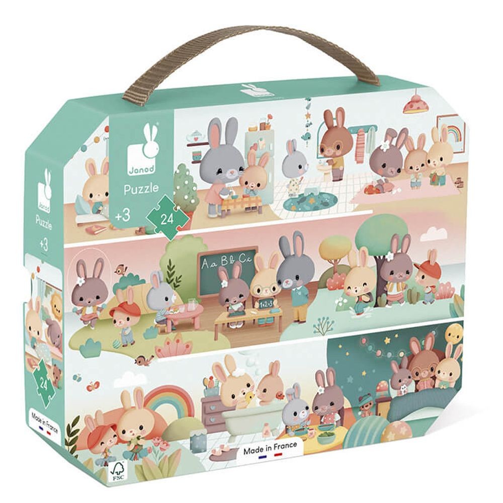 JANOD PUZZLE A DAY - 24 PCS J02601