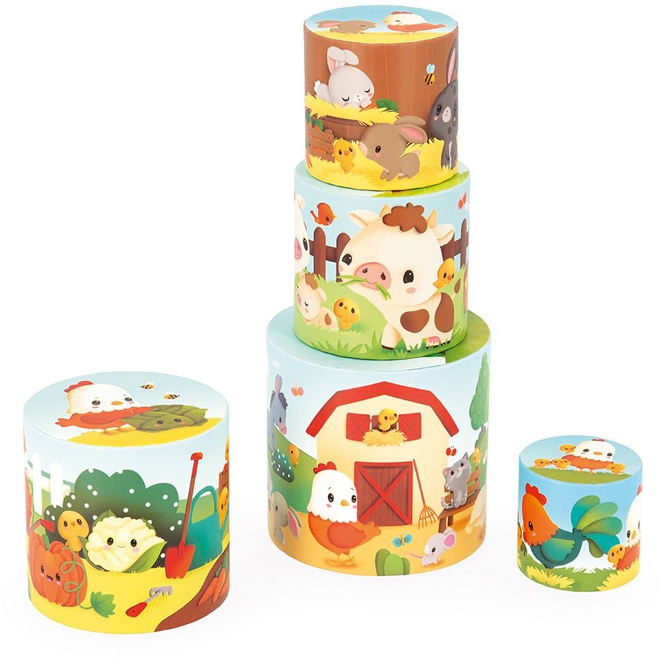 ΕΚΠΑΙΔΕΥΤΙΚΑ ΠΑΙΧΝΙΔΙΑ JANOD ΣΤΟ ΑΓΡΟΚΤΗΜΑ - Η ΠΡΩΤΗ ΜΟΥ ΕΚΠΑΙΔΕΥΤΙΚΗ ΠΥΡΑΜΙΔΑ - ΚΟΤΕΤΣΙ ΓΙΑ 1+