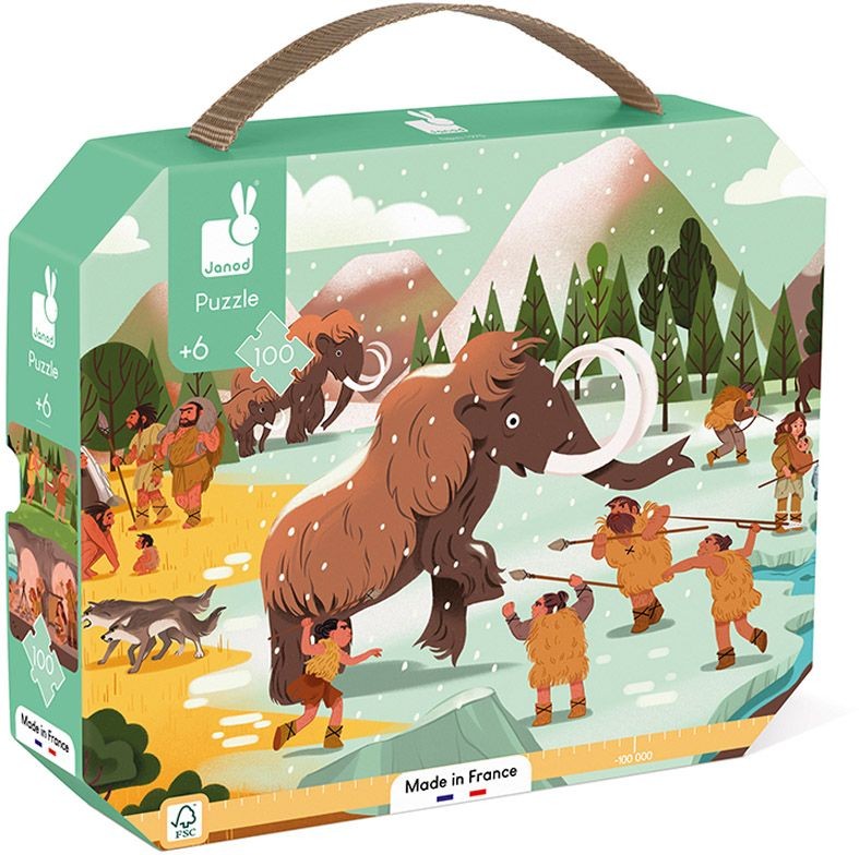 ΠΑΖΛ JANOD "ΠΡΟΪΣΤΟΡΙΚΗ ΣΚΗΝΗ"- 100 ΤΕΜ. ΓΙΑ 6+