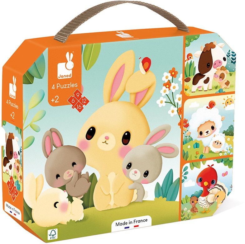 ΠΑΖΛ JANOD 4 ΣΕ 1 ΣΤΟ ΑΓΡΟΚΤΗΜΑ - ΖΩΑΚΙΑ  ΓΙΑ 2+