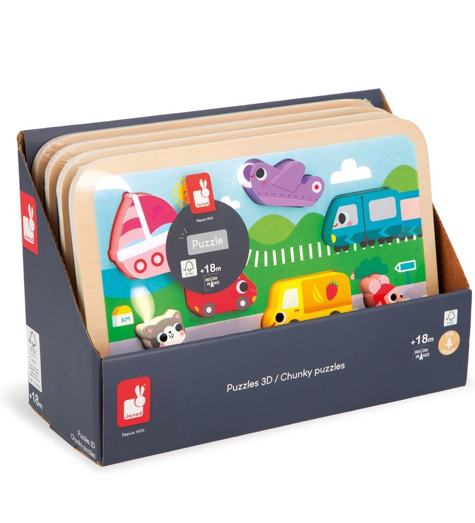 ΠΑΖΛ JANOD ΣΦΗΝΩΜΑΤΑ ΟΧΗΜΑΤΑ ΓΙΑ 2+