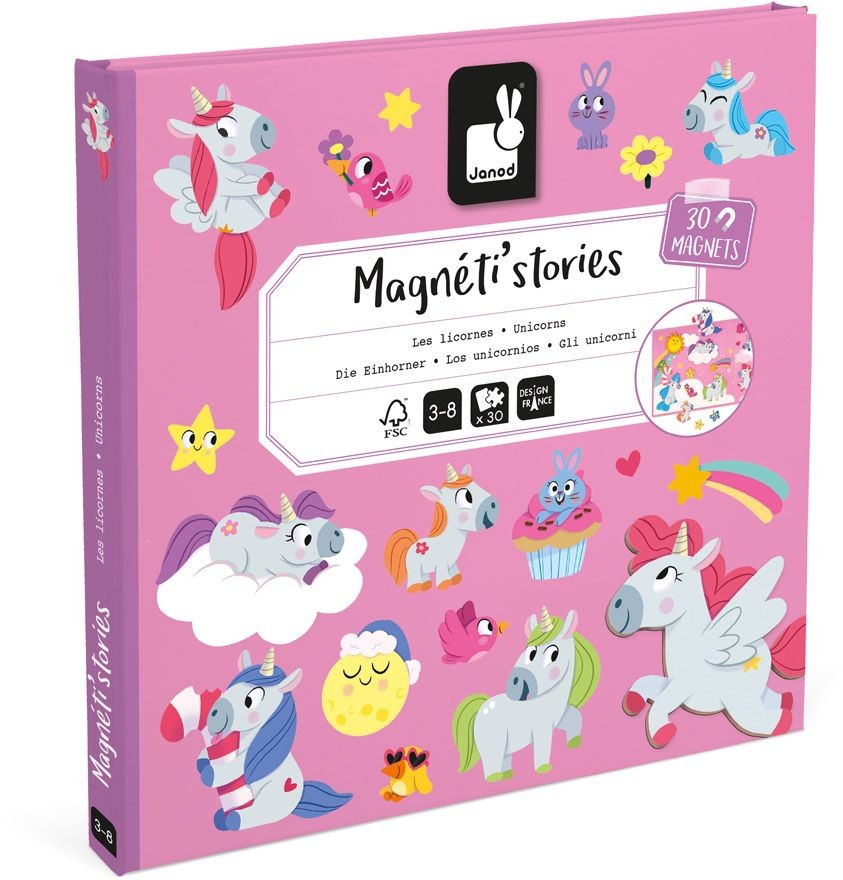 ΜΑΓΝΗΤΙΚΟ ΠΑΙΧΝΙΔΙ JANOD ΙΣΤΟΡΙΕΣ ΜΟΝΟΚΕΡΟΙ ΓΙΑ 3+