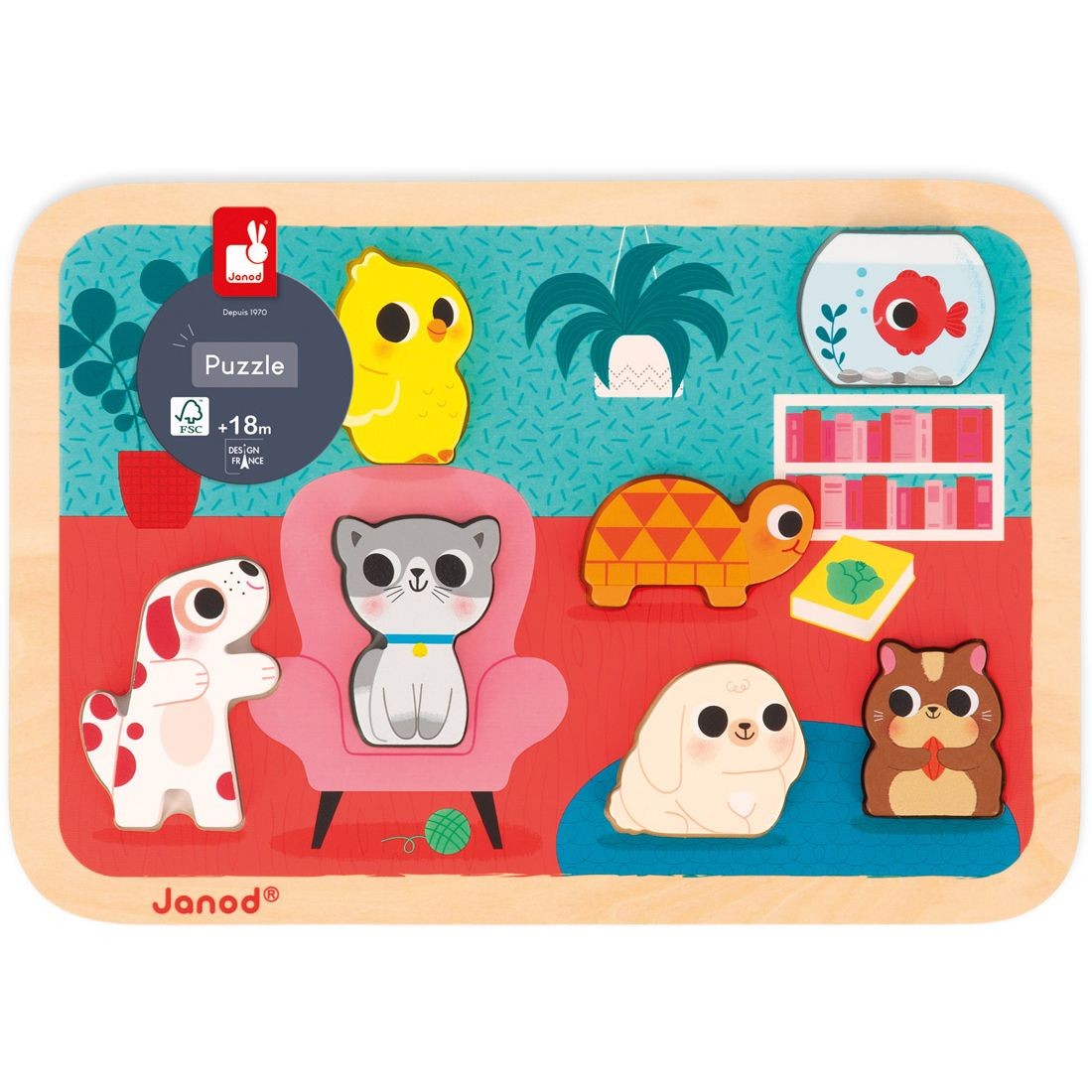ΠΑΖΛ JANOD ΣΦΗΝΩΜΑΤΑ ΚΑΤΟΙΚΙΔΙΑ ΓΙΑ 2+