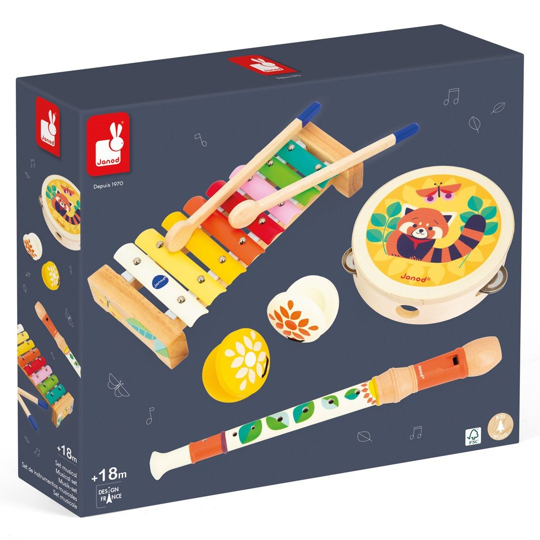ΜΟΥΣΙΚΟ ΠΑΙΧΝΙΔΙ JANOD GIOIA ΜΟΥΣΙΚΟ ΣΕΤ ΓΙΑ 1,5+
