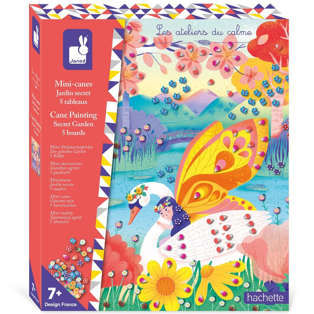 ΚΑΛΛΙΤΕΧΝΙΕΣ JANOD ΜΥΣΤΙΚΟΣ ΚΗΠΟΣ ΖΩΓΡΑΦΙΣΕ ΜΕ ΑΥΤΟΚΟΛΛΗΤΑ ΑΠΟ ΠΗΛΟ ΓΙΑ 7+