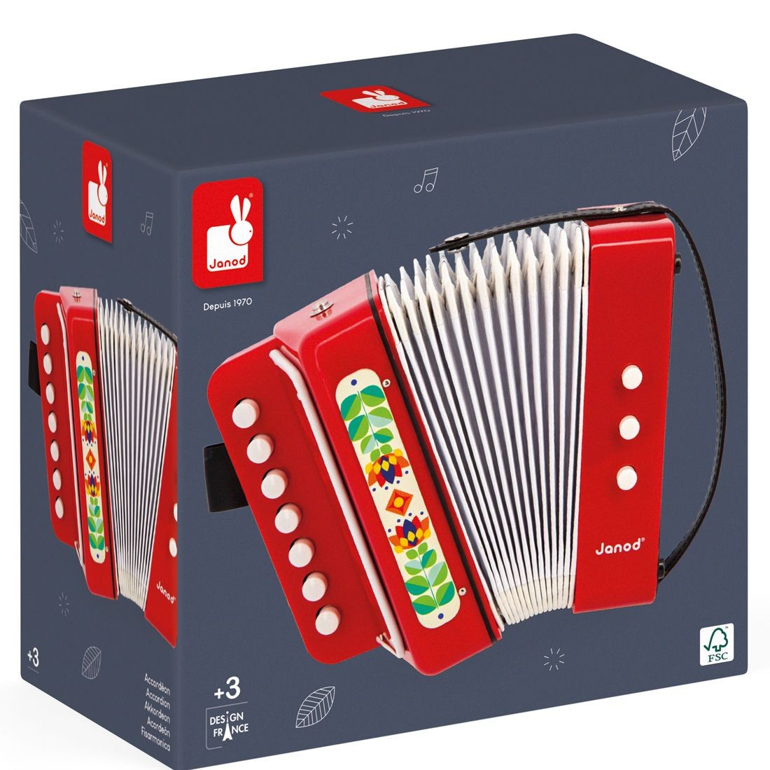 ΜΟΥΣΙΚΟ ΠΑΙΧΝΙΔΙ JANOD GIOIA ΑΚΟΡΝΤΕΟΝ ΓΙΑ 3+