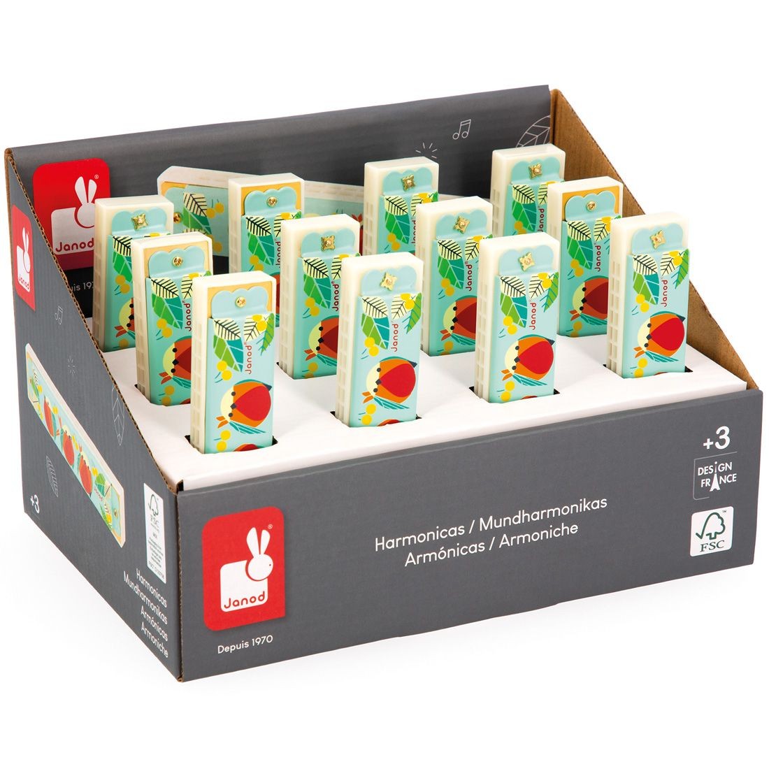 ΜΟΥΣΙΚΟ ΠΑΙΧΝΙΔΙ JANOD GIOIA ΦΥΣΑΡΜΟΝΙΚΑ ΓΙΑ 3+