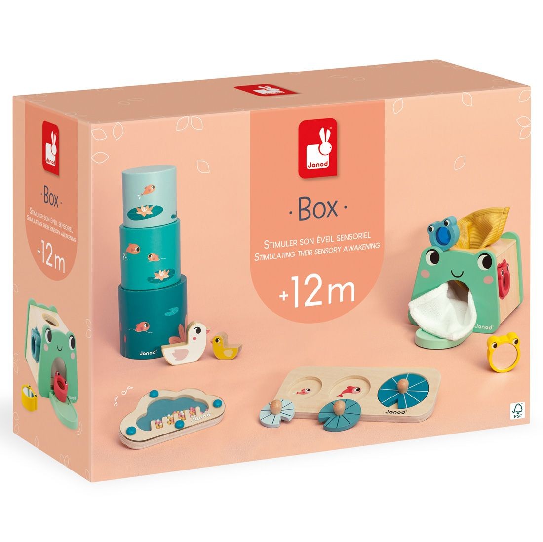 ΕΚΠΑΙΔΕΥΤΙΚΑ ΠΑΙΧΝΙΔΙΑ JANOD ΚΟΥΤΙ ΕΚΠΛΗΞΗΣ 12 ΜΗΝΩΝ ΓΙΑ 1+