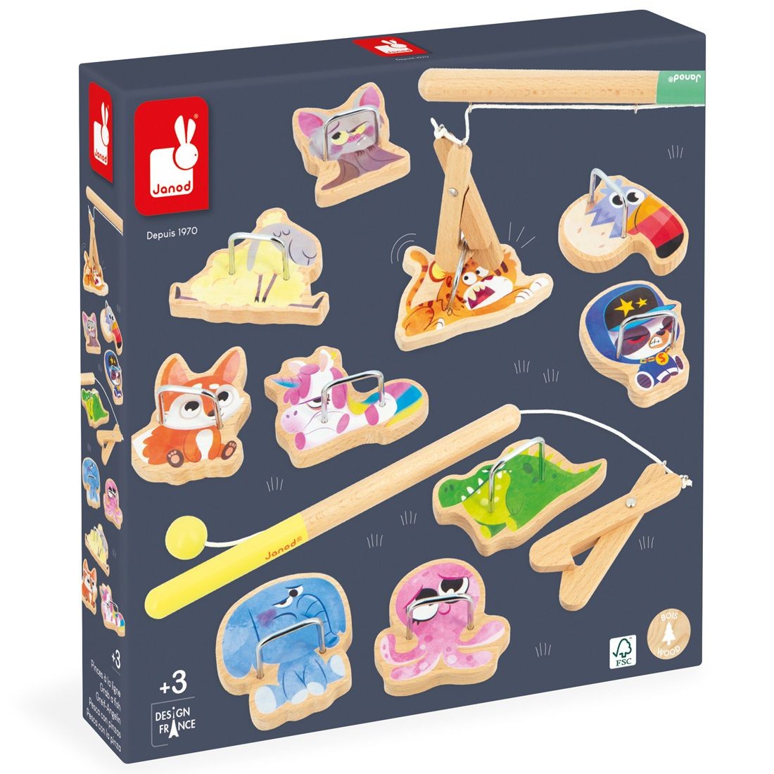 ΕΚΠΑΙΔΕΥΤΙΚΑ ΠΑΙΧΝΙΔΙΑ JANOD APPLEPOP - ΑΡΠΑΞΕ ΤΑ ΨΑΡΙΑ ΓΙΑ 3+