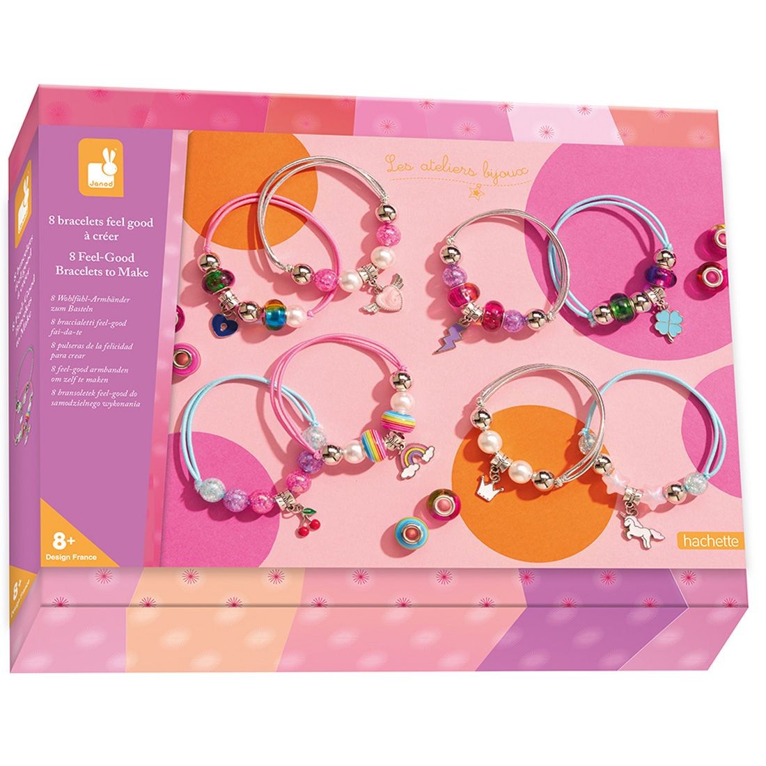 ΚΑΛΛΙΤΕΧΝΙΕΣ JANOD ΦΤΙΑΞΤΕ 8 ΒΡΑΧΙΟΛΙΑ - FEEL GOOD ΓΙΑ 8+