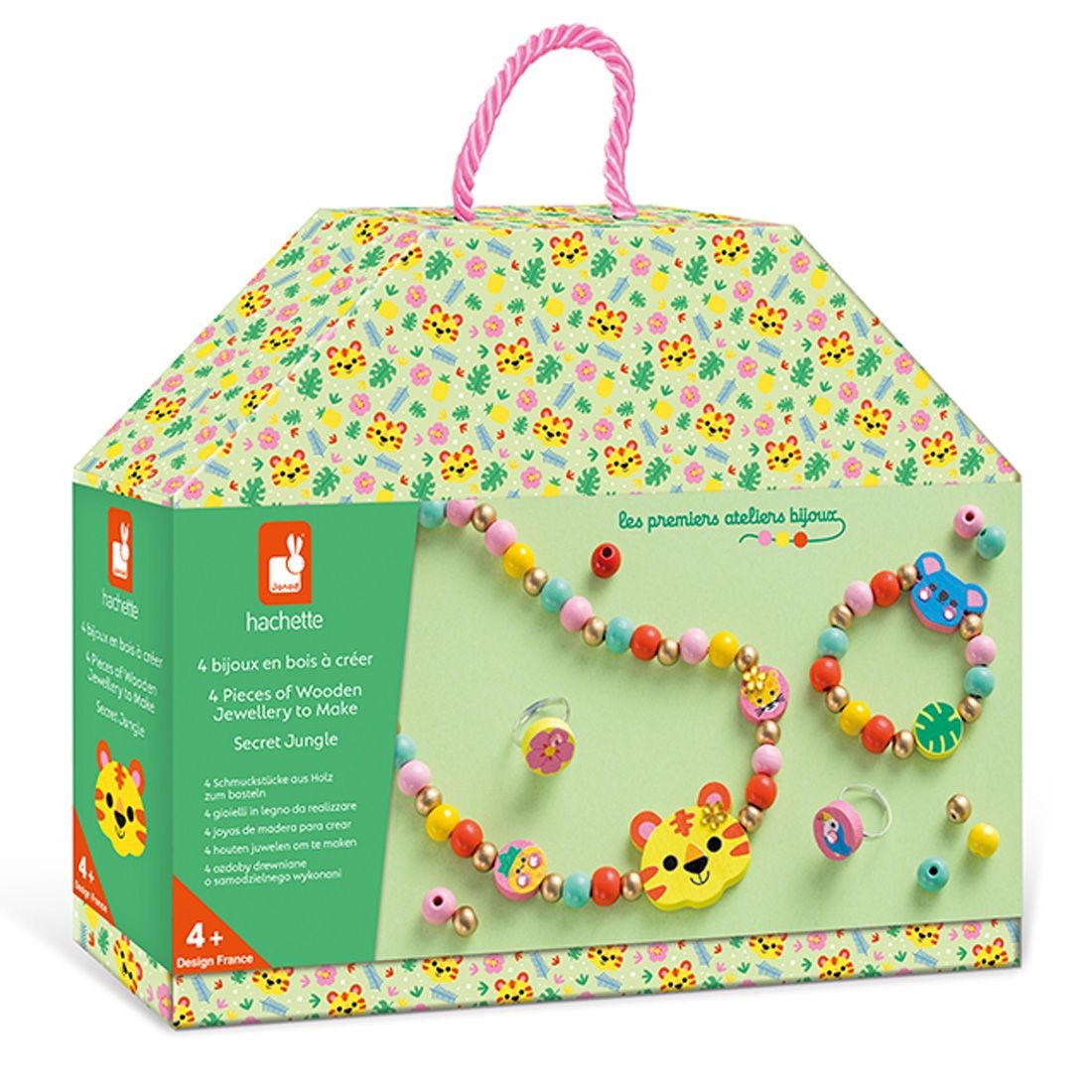 ΚΑΛΛΙΤΕΧΝΙΕΣ JANOD ΦΤΙΑΞΤΕ 4 ΞΥΛΙΝΑ ΚΟΣΜΗΜΑΤΑ  - ΜΥΣΤΙΚΗ ΖΟΥΓΚΛΑ ΓΙΑ 4+