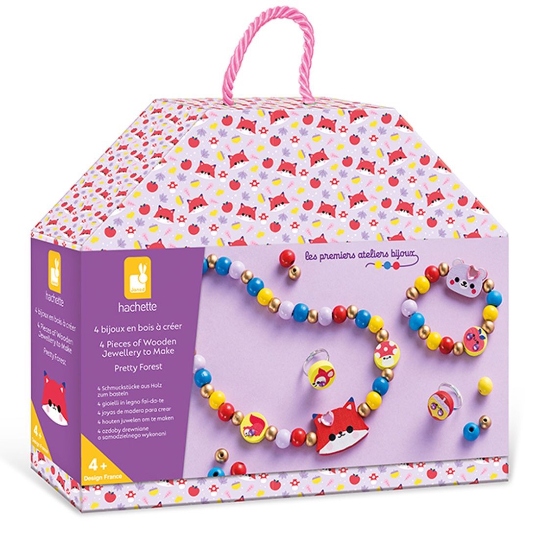 ΚΑΛΛΙΤΕΧΝΙΕΣ JANOD ΦΤΙΑΞΤΕ 4 ΞΥΛΙΝΑ ΚΟΣΜΗΜΑΤΑ - ΟΜΟΡΦΟ ΔΑΣΟΣ ΓΙΑ 4+