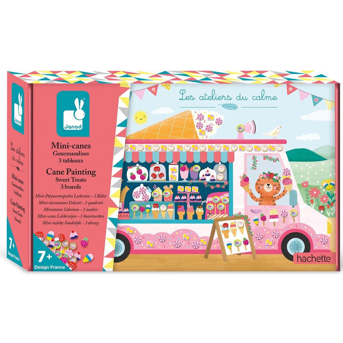 ΚΑΛΛΙΤΕΧΝΙΕΣ JANOD  ΓΛΥΚΕΣ ΛΙΧΟΥΔΙΕΣ - ΑΥΤΟΚΟΛΛΗΤΑ ΜΕ ΠΗΛΟ ΓΙΑ 7+