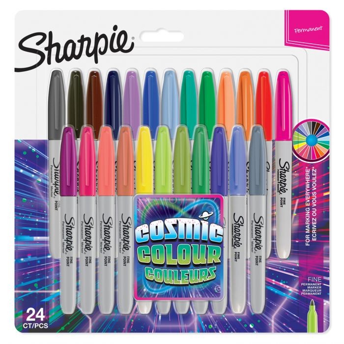 SHARPIE FINE COSMIC BLISTER 24ΤΜΧ