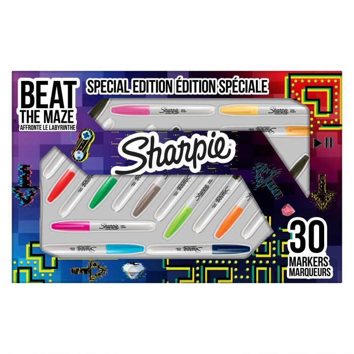 SHARPIE FINE ASS. BOX30 MAZE
