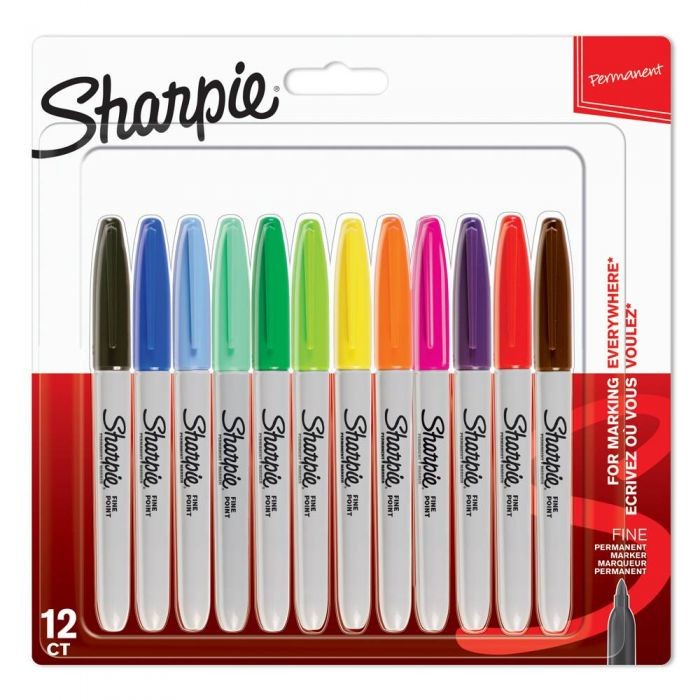 SHARPIE FINE NEW BLISTER 12ΤΜΧ