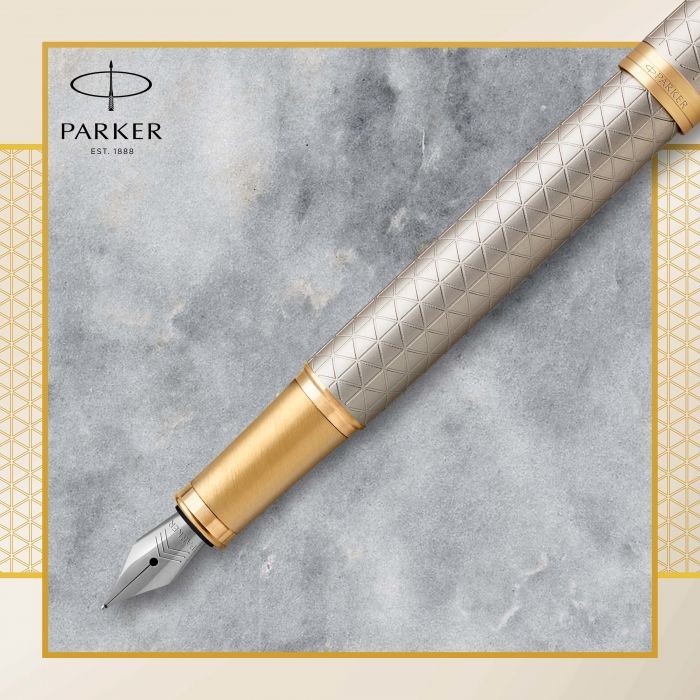 PARKER Ι.Μ. PRM WARM GREY GT FPen F