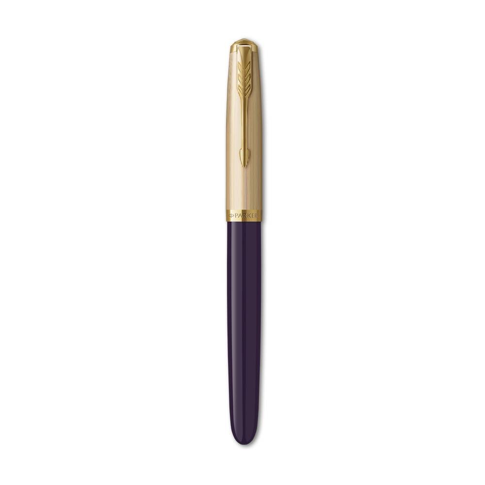 PARKER 51 DLX PLUM GT FP F 18k