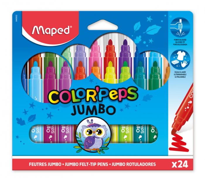 ΜΑΡΚΑΔΟΡΟΙ COLOR' PEPS MAXI  X24- SPECIAL EDITION-  ΣΕ ΧΑΡΤΙΝΗ ΣΥΣΚΕΥΑΣΙΑ