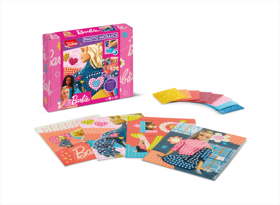 CREATIVE PHOTO MOSAICS BARBIE