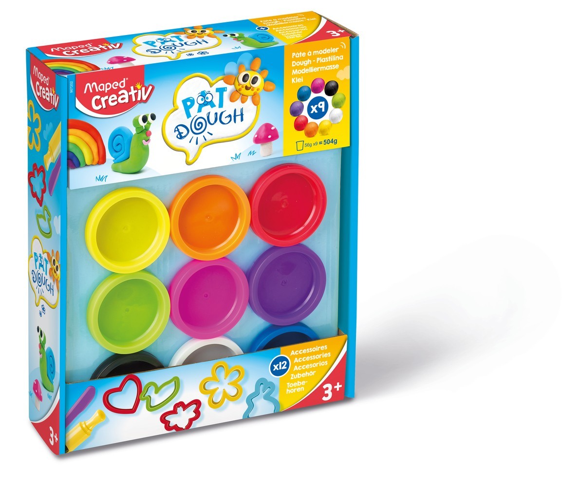 CREATIVE ΠΛΑΣΤΟΖΥΜΑΡΑΚΙ - 9 POTS & 12 ACCESSORIES