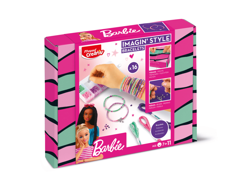 CREATIVE IMAGIN' STYLE ΒΡΑΧΙΟΛΑΚΙΑ BARBIE