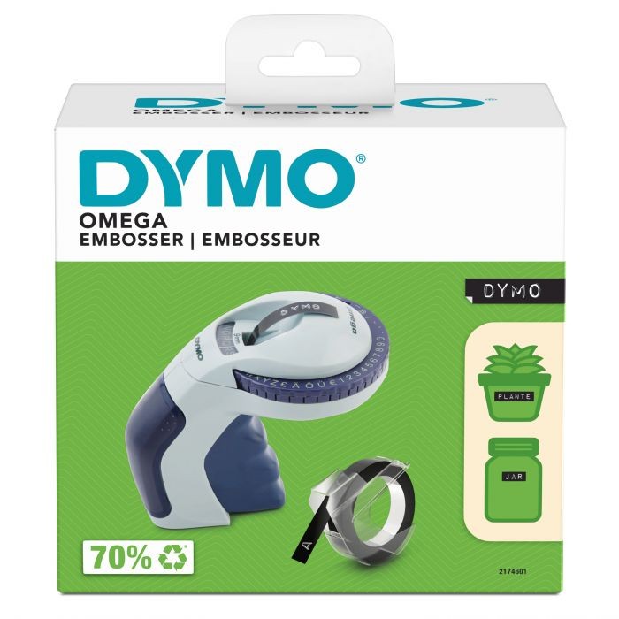 DYMO EMBOSSER  OMEGA BLU/GRY
