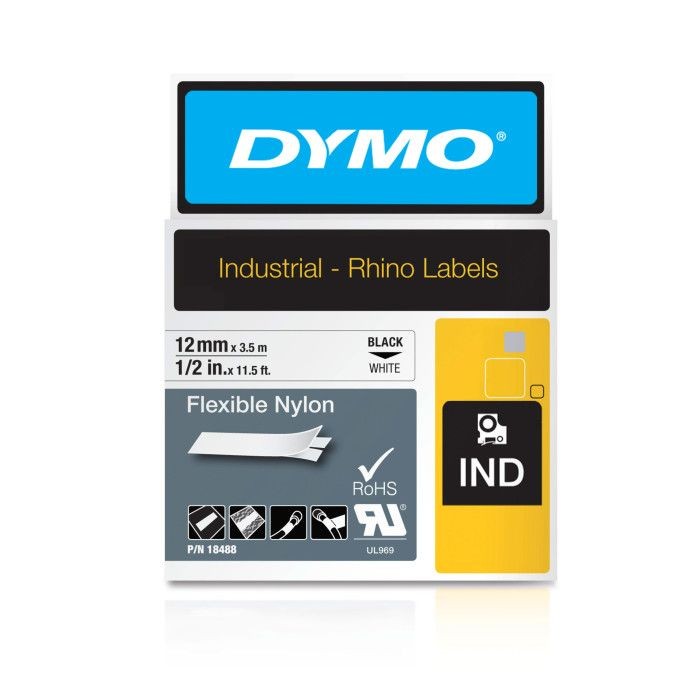 RHINO D18488 12mx3.5Μ FLX.NYLON WHITE