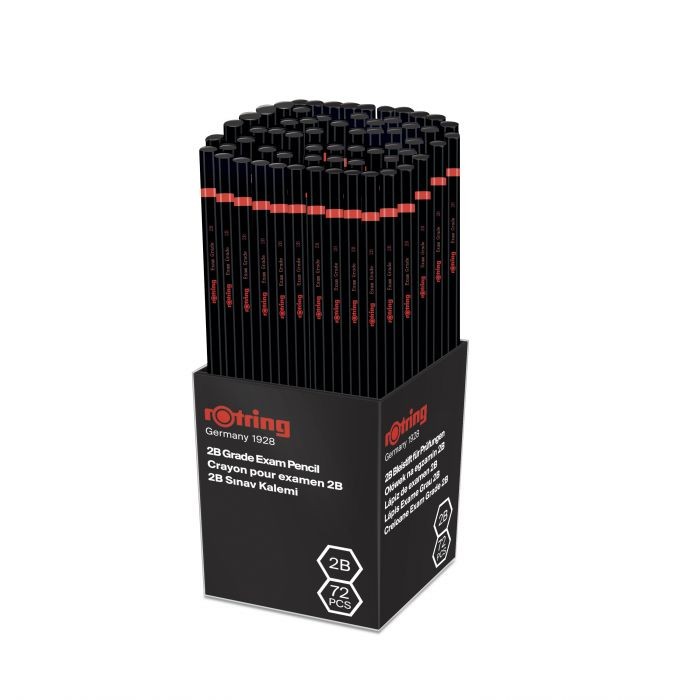 R WOODEN PENCILS BLACK 2Β 