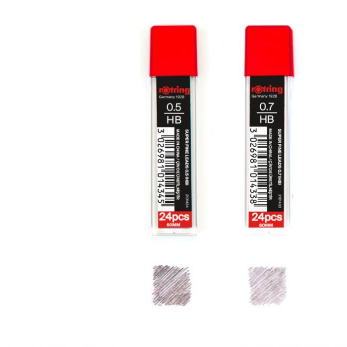 ROTRING MECH.PCL LP LEADS 0.5 ΗΒ Box12