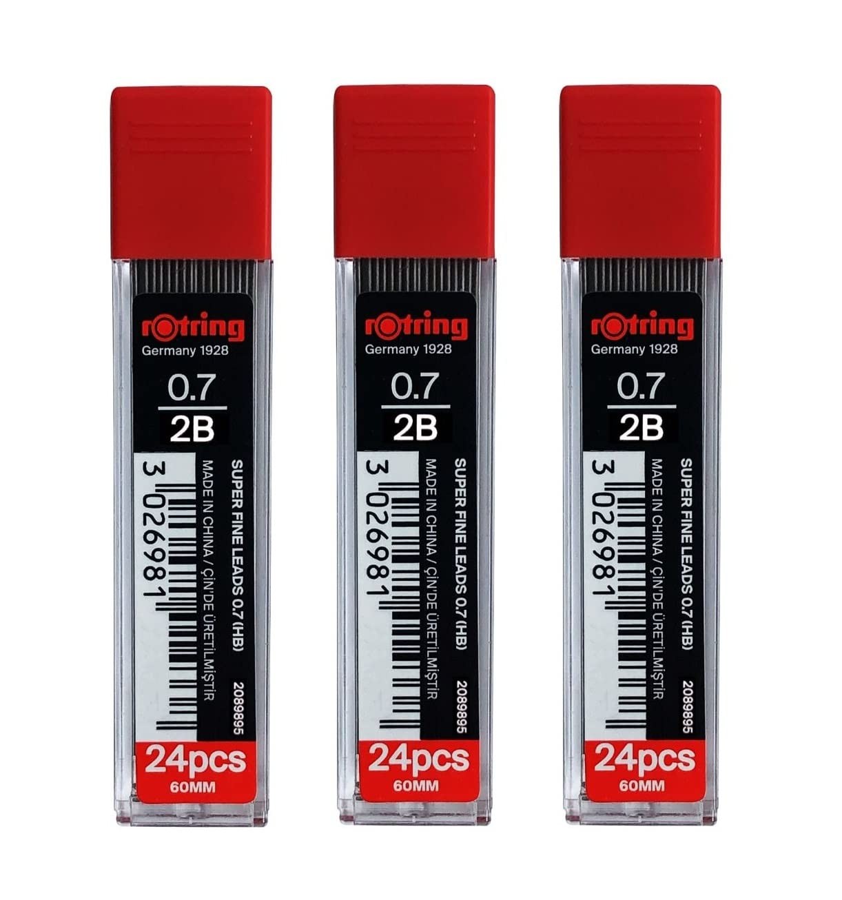 ROTRING MECH.PENCIL LEADS 0.7 ΗΒ Box10