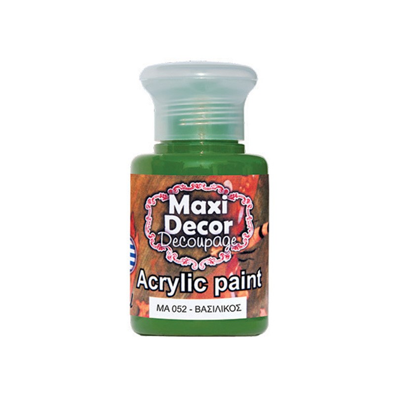 MAXI COLOR ΑΚΡΥΛΙΚΟ ΧΡΩΜΑ MA-052 60ML ΒΑΣΙΛΙΚΟΣ