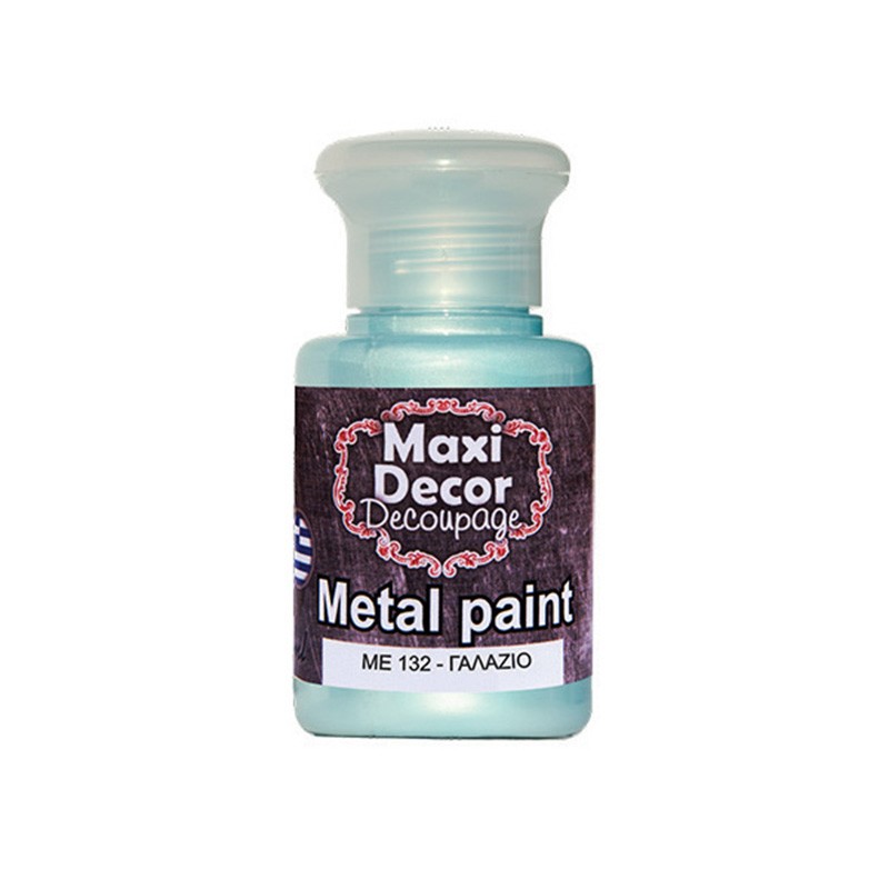 MAXI COLOR ΜΕΤΑΛΛΙΚΟ ΧΡΩΜΑ ME-132 60ML ΓΑΛΑΖΙΟ...