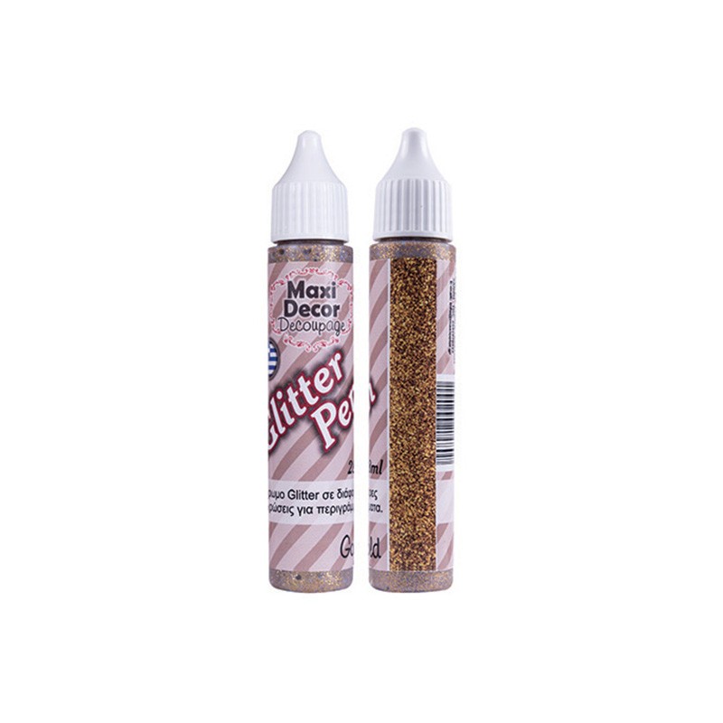 MAXI COLOR GLITTER  ΣΤΥΛΟ  ΧΡΥΣΟ         28 ML