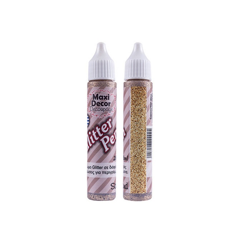 MAXI COLOR GLITTER  ΣΤΥΛΟ  ΑΜΜΟΥ         28 ML