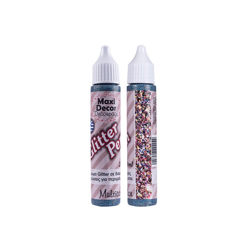 MAXI COLOR GLITTER  ΣΤΥΛΟ  ΠΟΛΥΧΡΩΜΟ     28 ML