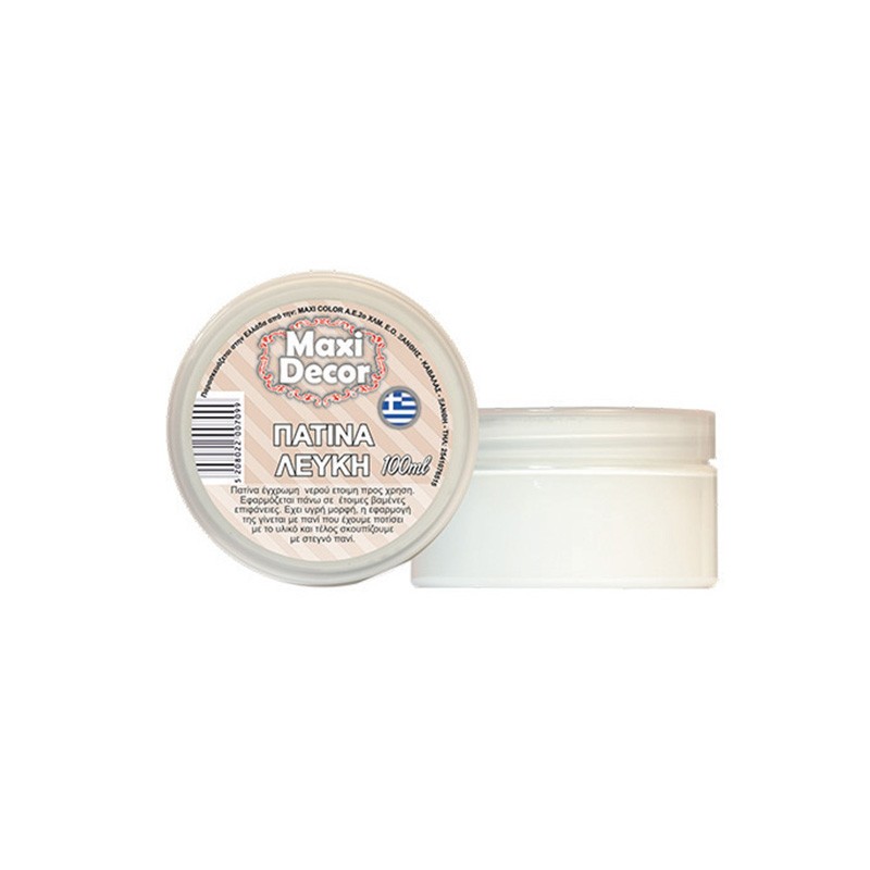 MAXI COLOR ΠΑΤΙΝΑ ΛΕΥΚΗ 100ML