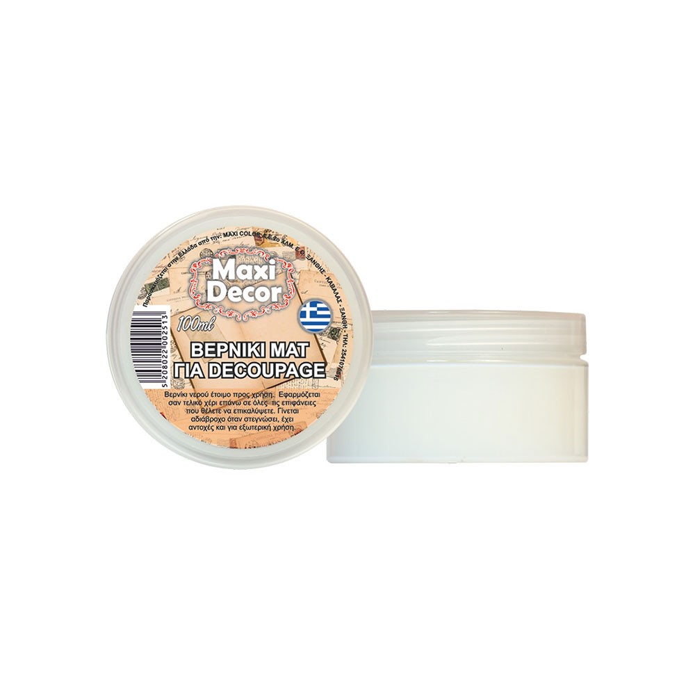 MAXI COLOR ΒΕΡΝΙΚΙ  ΜΑΤ           100 ML