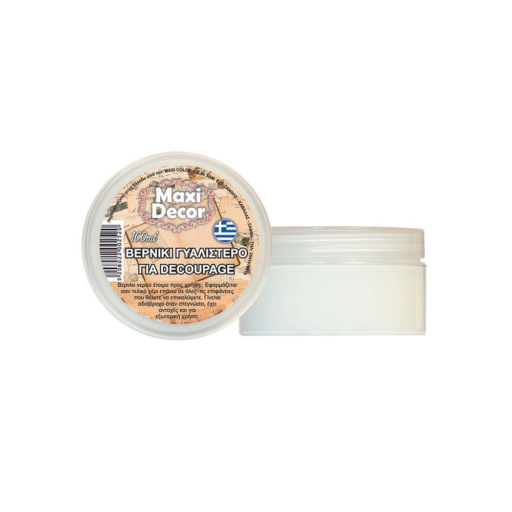 MAXI COLOR ΒΕΡΝΙΚΙ  ΓΥΑΛΙΣΤΕΡΟ    100 ML