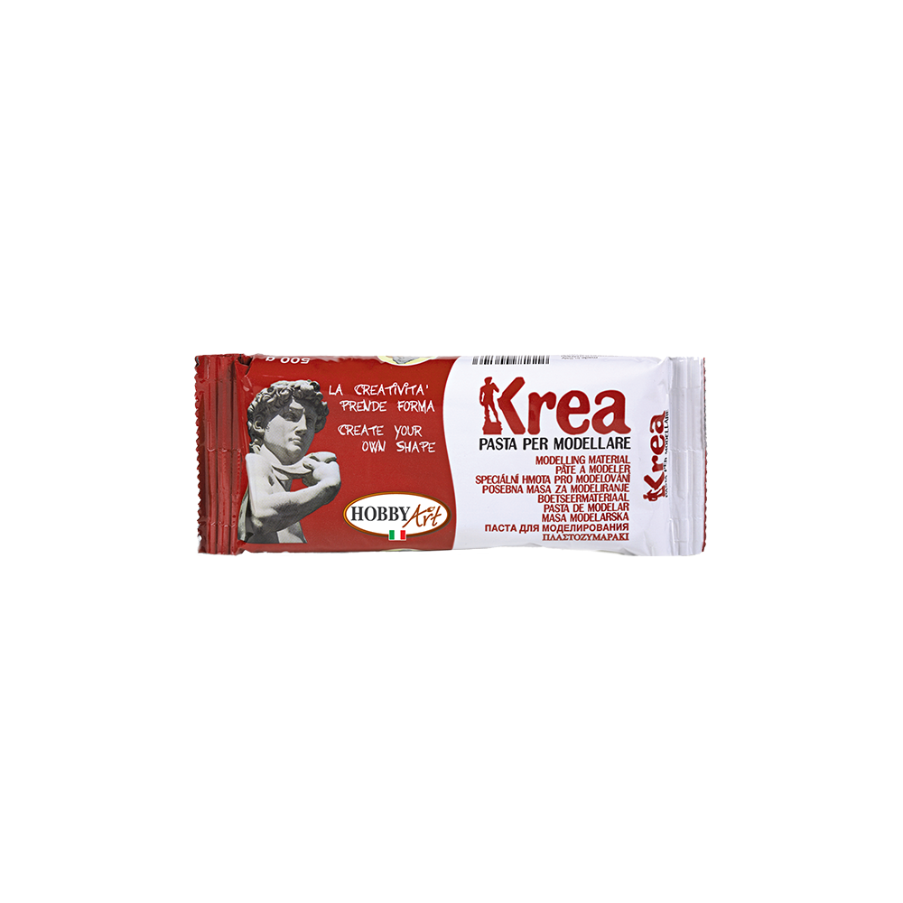 TOY COLOR ΠΗΛΟΣ 500gr KREA ΛΕΥΚΟΣ