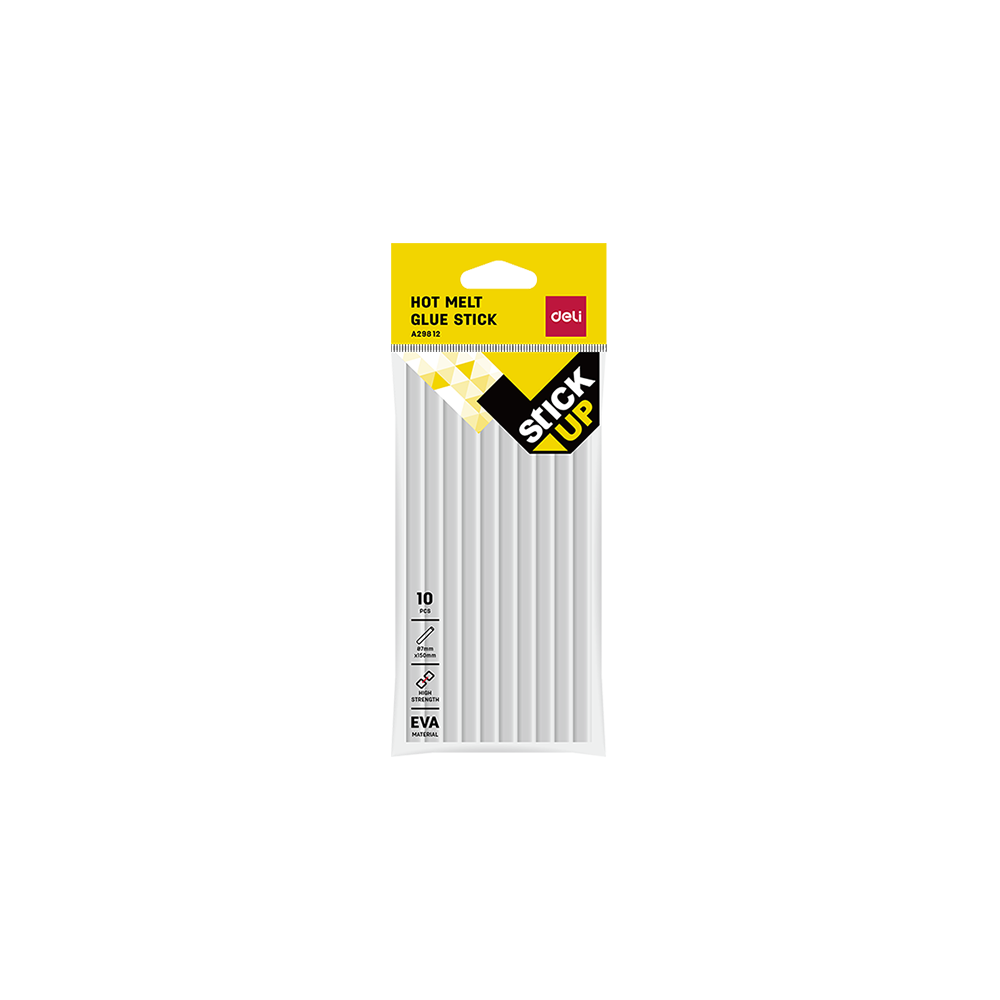 DELI ΚΟΛΛΑ ΣΙΛΙΚΟΝΗΣ BLISTER 10Τ Φ7mmx150mm STICK UP EA29812 ΔΙΑΦΑΝΗ