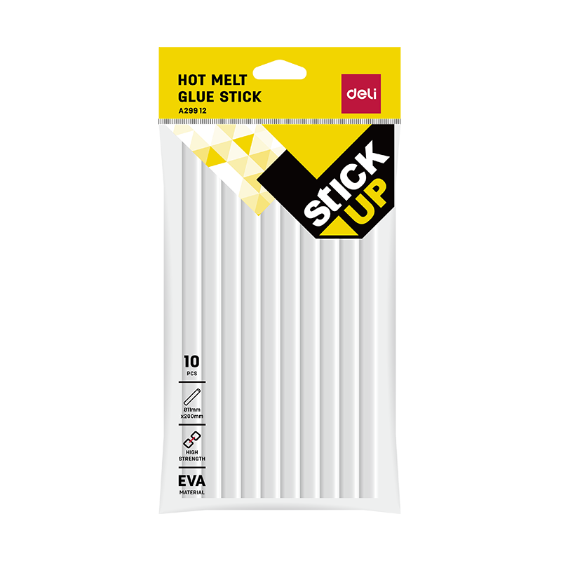 DELI ΚΟΛΛΑ ΣΙΛΙΚΟΝΗΣ BLISTER 10Τ Φ11mmx200mm STICK UP EA29912 ΔΙΑΦΑΝΗ