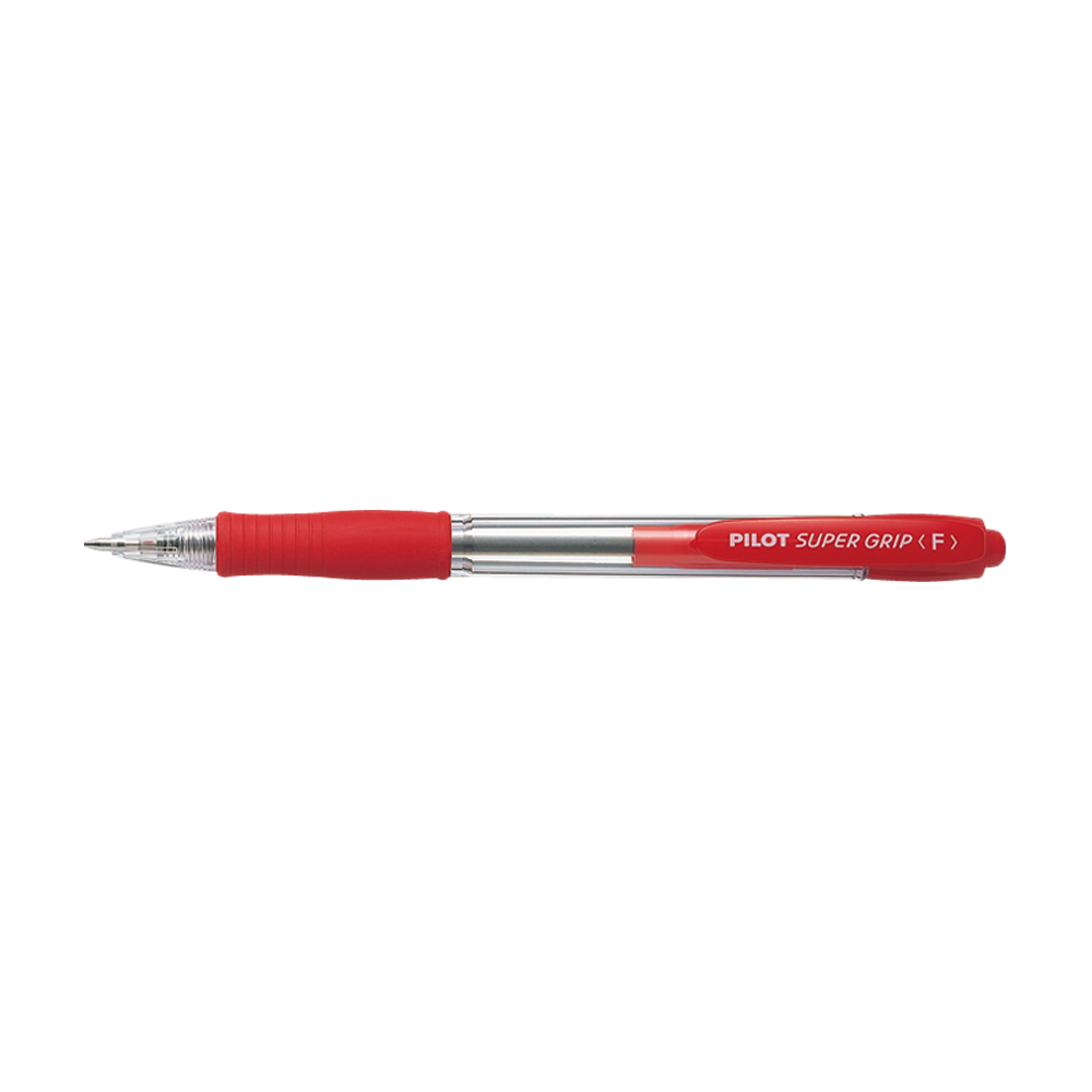 PILOT ΣΤΥΛΟ SUPER GRIP FINE ΚΟΚΚΙΝΟ 12Τ.