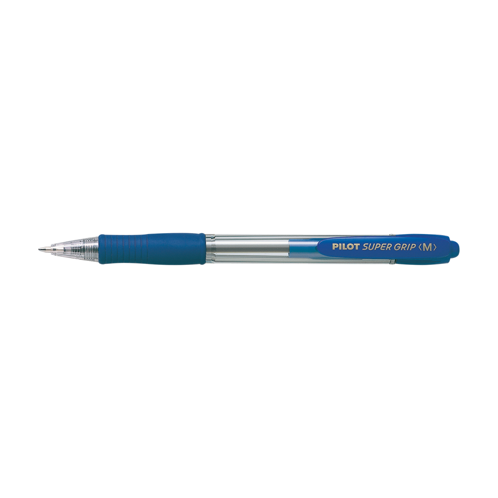 PILOT ΣΤΥΛΟ SUPER GRIP MEDIUM ΜΠΛΕ 12Τ.