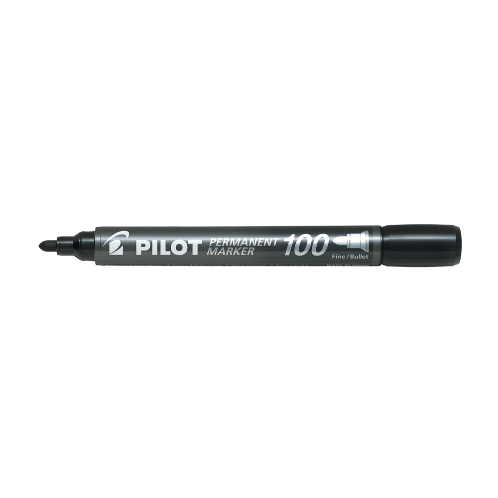 PILOT ΜΑΡΚ. ΑΝΕΞ. FINE SCA-100 ΜΑΥΡΟΣ 12Τ.