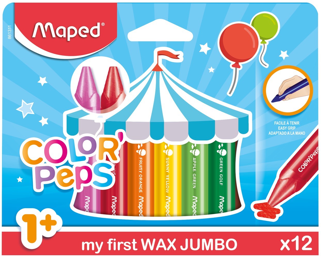 ΚΗΡΟΜΠΟΓΙΕΣ WAX MAXI X12