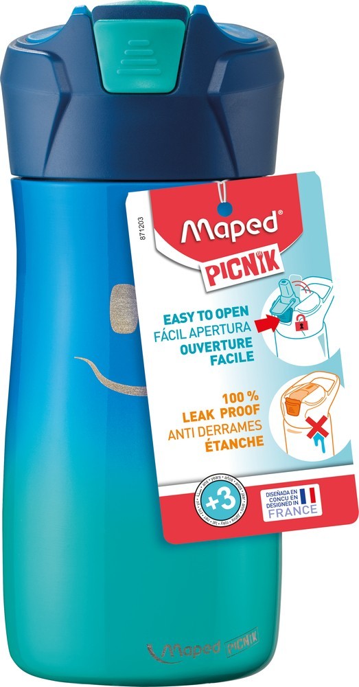 PICNIK ΠΑΓΟΥΡΙ CONCEPT ΑΝΟΞΕΙΔΩΤΟ 430 ml ΜΠΛΕ