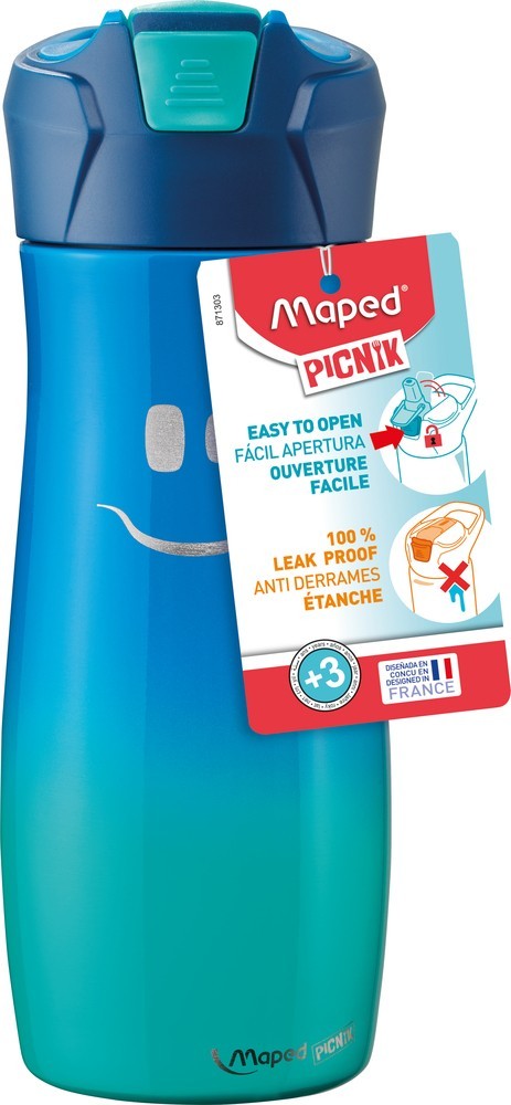 PICNIK ΠΑΓΟΥΡΙ CONCEPT ΑΝΟΞΕΙΔΩΤΟ 580 ml ΜΠΛΕ