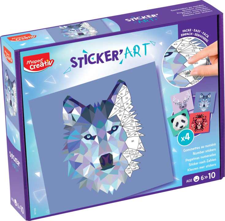 CREATIVE STICKER ART