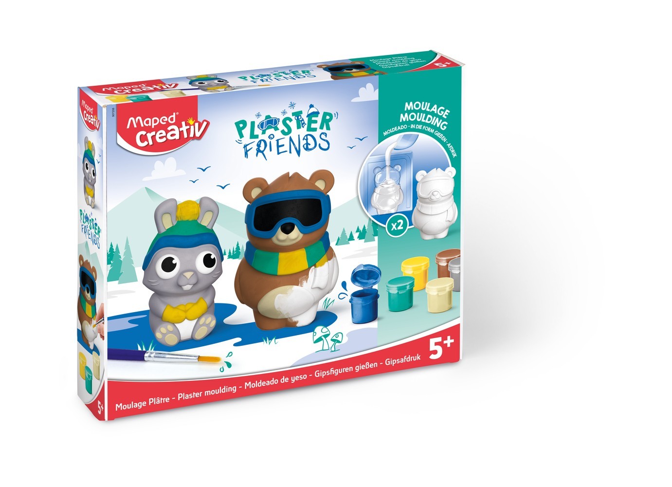 CREATIVE ΜΟΝΤΕΛΙΣΜΟΣ  PLASTER FRIEND 2 TEM WINTER
